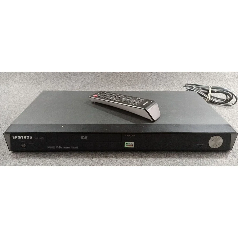 Samsung DVD-HD870 1080i DVD Player With Original Remote Tested Working